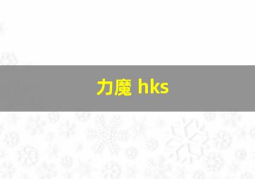 力魔 hks